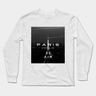 Paris C'est La Vie That's Life Wise French Quote Long Sleeve T-Shirt